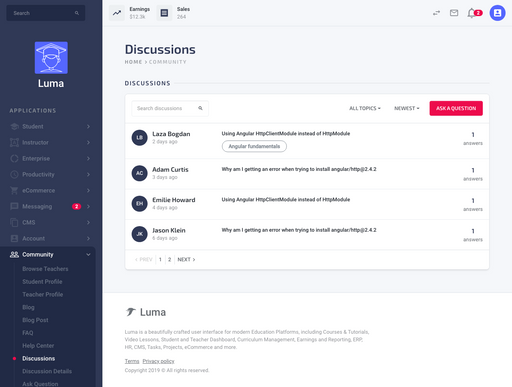 Discussions - Luma Bootstrap