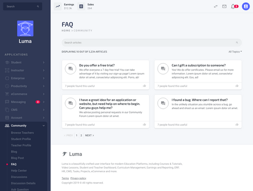 FAQ - Luma Bootstrap