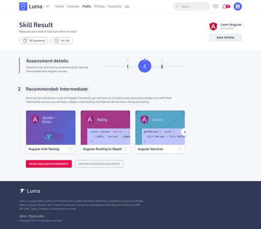 Skill Result 2 - Luma Bootstrap